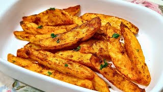 Air Fryer Potato Wedges  Healthy Air Fryer Recipe [upl. by Dihaz]