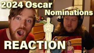 2024 Oscar Nominations Reaction [upl. by Davin516]