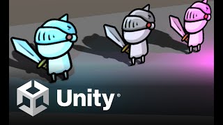 Sprite Shadows in Unity 3D — With Sprite Animation amp Color Support URP [upl. by Jerrilyn]