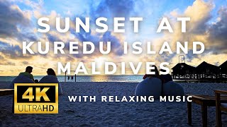 Sunset at Kuredu Island Maldives  Relaxing Music for Ultimate Relaxation [upl. by Megargee]