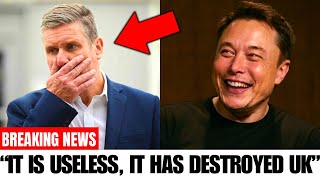 5 MIN AGO Elon Musk BRTUTALLY HUMILLATES Keit Starmer For Destroying UK [upl. by Aynek]