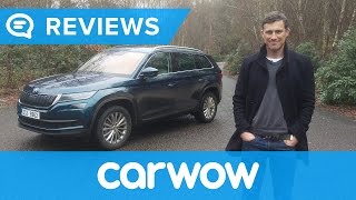 Skoda Kodiaq SUV 2018 5 seat review  Mat Watson Reviews [upl. by Teufert]