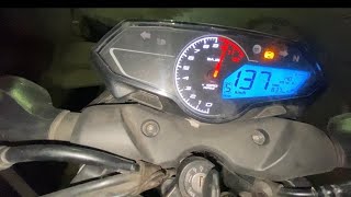 Testing Real Top Speed Bajaj Pulsar N160  Top Speed N160  Automobilerider [upl. by Dyoll]