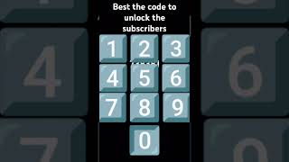 e code to unlock the subscribers if you dont i will not give you a special drink is my youtubers [upl. by Leugar760]