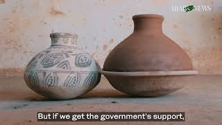 Pakistani village in Punjab province keeps business and tradition of pottery alive [upl. by Merilee]