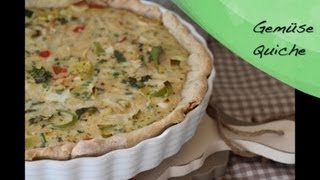 Kochen mit LadyLandrand  Frühlingsküche  Gemüse Quiche [upl. by Nosliw]