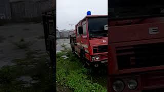 Abandoned Vintage Port of Liverpool Fire Engines [upl. by Simona]