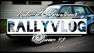 RALLYTÄVLINGSPREMIÄR SOM HADE ALLT  RALLYVLOG VOL 49 [upl. by Ahsinel]