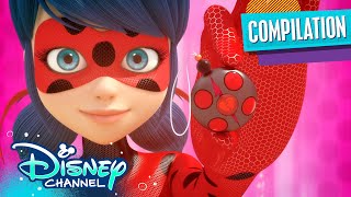 Heroes vs Villains Part 5  Compilation  Miraculous Ladybug  disneychannel x Miraculous [upl. by Ihcehcu]