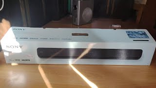 Unboxing and testing the Sony HT SF150 Soundbar [upl. by Odraboel374]