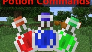 How To Use The Effect Command For Potion Effects  Minecraft 15 Command Tutorial [upl. by Eelinej650]