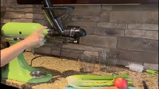 Hozodo Juicer Attachment for KitchenAid Stand Mixer Review [upl. by Fielding]