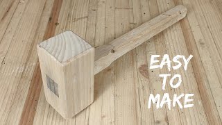 Comment faire un maillet en bois  simple et rapide [upl. by Suravat]