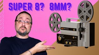 Whats The Difference Between Super 8 and Regular 8mm Film  Retro Tech Review [upl. by Aivax]