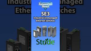 STRIDE SE3 Unmanaged EtherNet Switches from AutomationDirect [upl. by Grimonia]