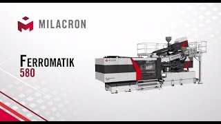 Milacron Ferromatik 580 Injection Molding Machine  NPE Highlights [upl. by Lezlie]