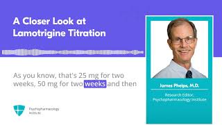 Impact of Selected Initial Titration Schedules on Safety and LongTerm Effectiveness of Lamotrigine [upl. by Aldo]