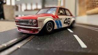 revo slot datsun 510 brushless and digital [upl. by Bennink390]