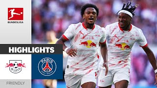 RB Leipzig vs Paris SaintGermain  11  Highlights  Friendly [upl. by Mota608]