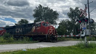 Railfanning at Langstaff GO [upl. by Jabez]