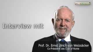 Interview Prof Dr Ernst Ulrich von Weizsäcker [upl. by Shamrao]