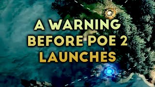 Path of Exile 2 A short message and a warning before POE 2 Launches tomorrow [upl. by Brigette12]