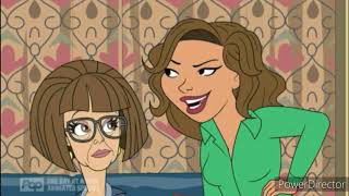 One day at a time season 4 episode 7 pt 3 animated [upl. by Yeliah]