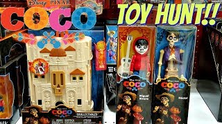 Disney Pixar CoCo The Movie Toy Hunt Toys R Us 2017 [upl. by Nirrat]