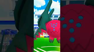 Regidrago SOLO Raid Mega Rayquaza 1v1 no weather boost pokemongo shorts regidrago megarayquaza [upl. by Elbag637]