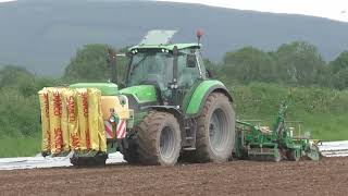 Spring Tillage 2024 AG Ross Maize [upl. by Tillfourd]