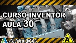 Aula 30  Inventor 2013  Comando Flange de Transição Chapas [upl. by Jurdi]