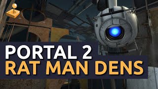 Portal 2  Rat Man Den Locations  Easter Egg Walkthrough [upl. by Schug]