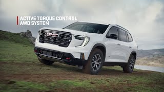 ALL NEW GMC ACADIA AT4  “Ready for Anything AT4 Capability”  GMC [upl. by Sirah401]