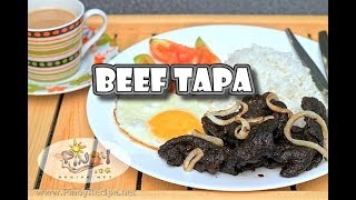 Beef Tapa Recipe  How to cook Beef Tapa  TapSiLog [upl. by Edge288]