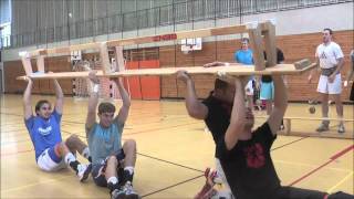 Handballspezifisches Athletiktraining bei der HBW BalingenWeilstetten [upl. by Gaves]