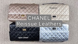 CHANEL Reissue 226 leathers [upl. by Ecitsuj]