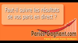 Faut il suivre les résultats de vos paris sportifs en direct sur flashresultat [upl. by Irrol]