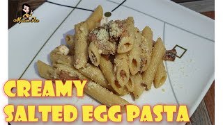 Creamy Salted Egg Pasta  EASY TO FOLLOW [upl. by Foscalina]