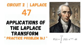 47  Applications of the Laplace Transform practice problem 161 [upl. by Karyn]