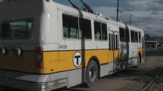 Vintage Trolley BusTrackless Trolley Parade [upl. by Eelrehpotsirhc]