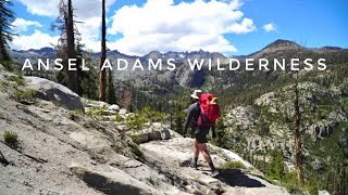 Solo Hiking in the Ansel Adams Wilderness California [upl. by Anairotciv]