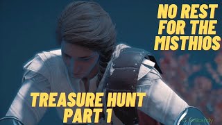 No Rest For The Misthios  AC Odyssey Treasure Hunt Part 1 [upl. by Ahselak903]