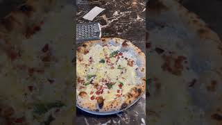 Ricotta Cheese Pizza Neapolitan Style pizza italianfood cheflife [upl. by Caldeira]