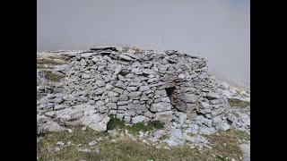 Parnassus Stone build near quotAkrino neroquot with foggy weather Greece [upl. by Bronwyn]