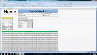 Excel Amortization Table [upl. by Oiludbo]