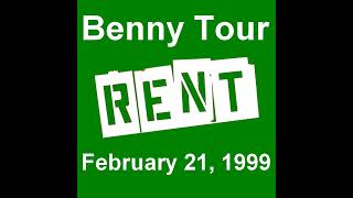 RENT  Goodbye Love Benny Tour 22199 Cast [upl. by Shulamith]