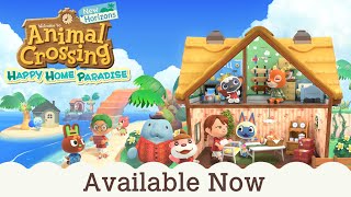 🔴 FIRST LOOK AT HAPPY HOME PARADISE DLC in Animal Crossing New Horizons [upl. by Arela]