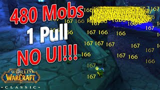 WoW Classic  Mara 500 Mob 1 Pull WITH NO UI [upl. by Charmaine509]