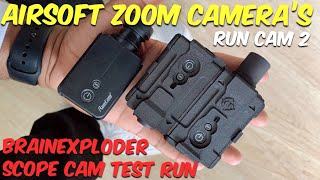 Airsoft Quickie Zoom Cam Test  BrainExploder Dual Runcam 2 PEQ The Airsoft Life 67 [upl. by Banebrudge]