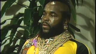 Bobbie Wygant Interviews Mr T for quotDC Cabquot 111283 [upl. by Narej]